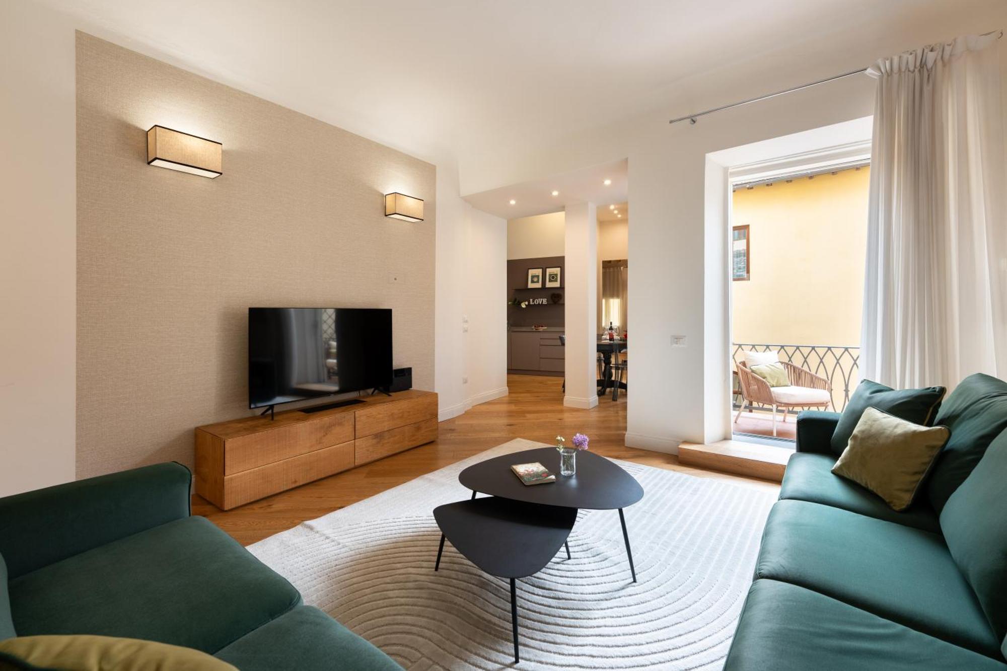 Tg - One Bedroom Luxury Apartment In The Fashion District Florence Luaran gambar